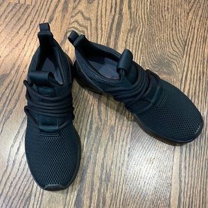 Youth Adidas Black Slip-on Sneakers
